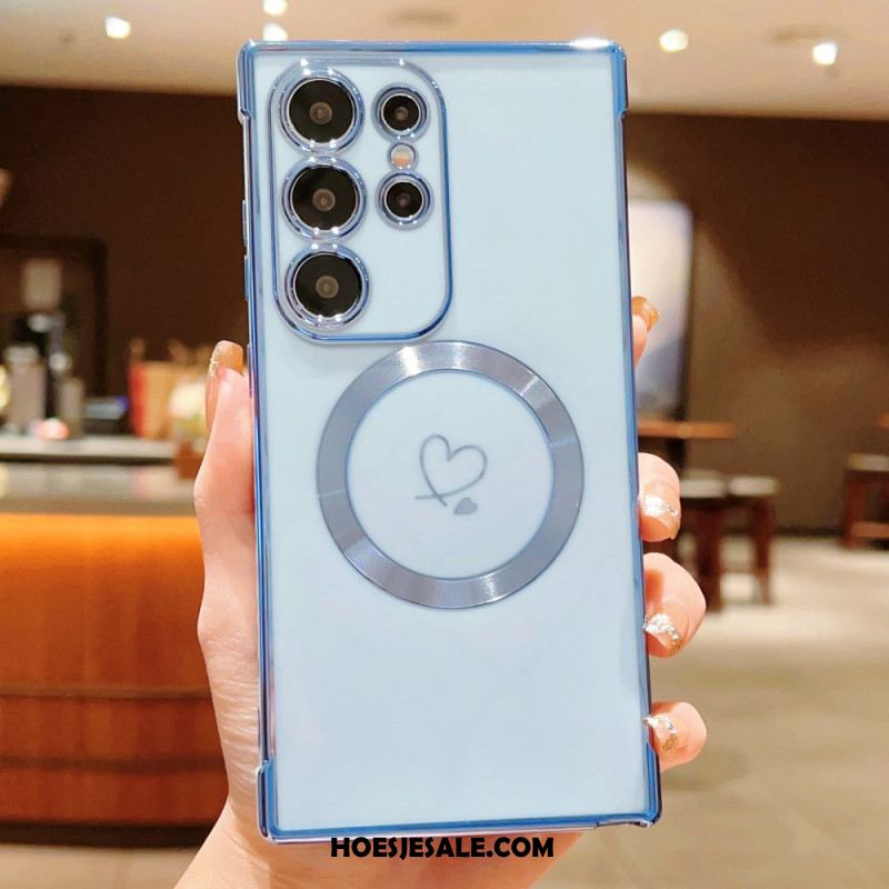 Hoesje Samsung Galaxy S25 Ultra 5g Getint Magsafe-compatibel Bescherming Hoesje