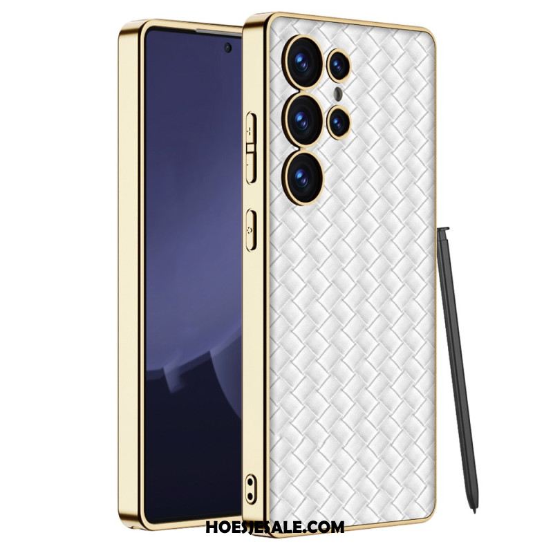 Hoesje Samsung Galaxy S25 Ultra 5g Geweven Textuur