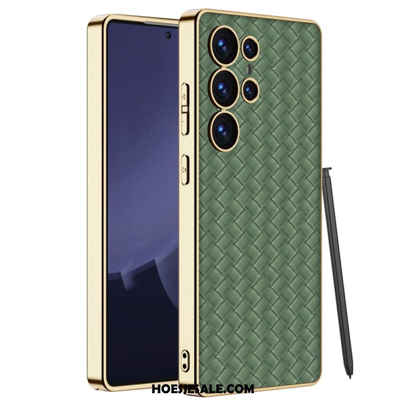 Hoesje Samsung Galaxy S25 Ultra 5g Geweven Textuur