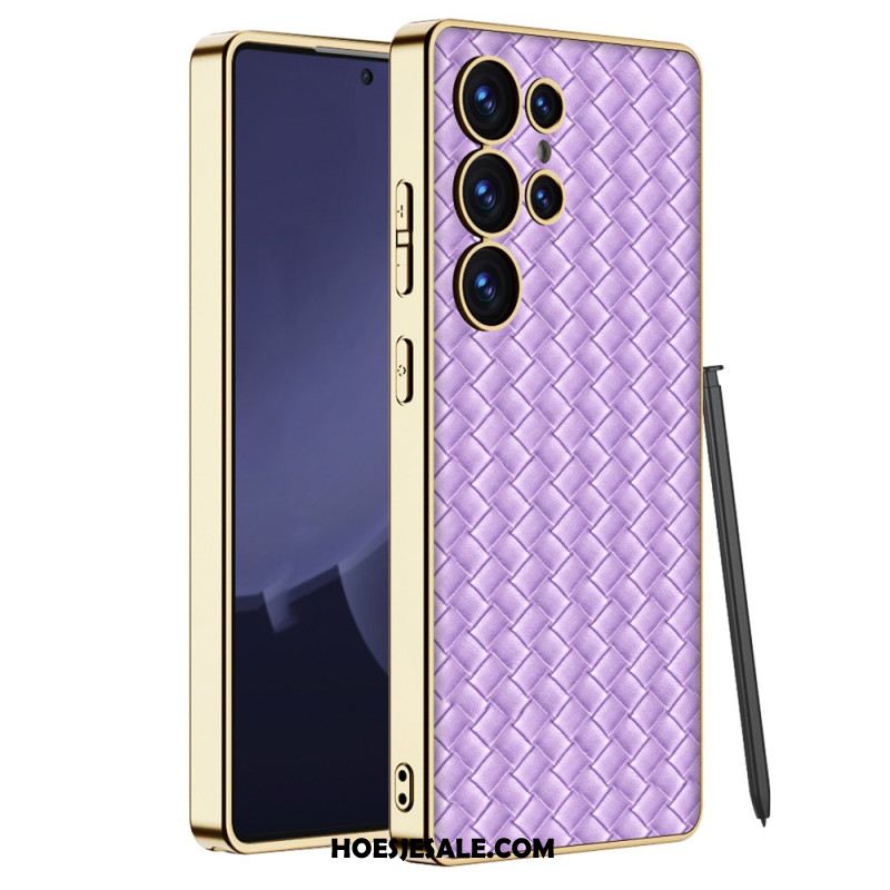 Hoesje Samsung Galaxy S25 Ultra 5g Geweven Textuur