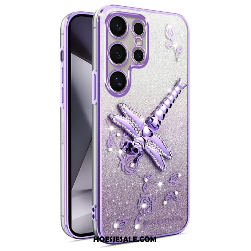 Hoesje Samsung Galaxy S25 Ultra 5g Libellenstandaard Bescherming Hoesje