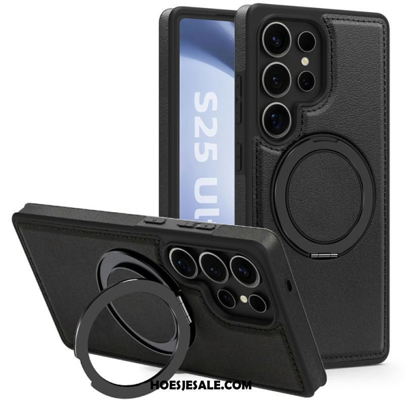 Hoesje Samsung Galaxy S25 Ultra 5g Magnetisch Met Draaibare Standaard