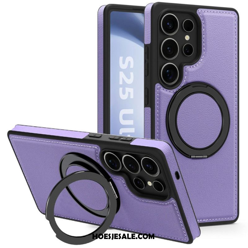 Hoesje Samsung Galaxy S25 Ultra 5g Magnetisch Met Draaibare Standaard