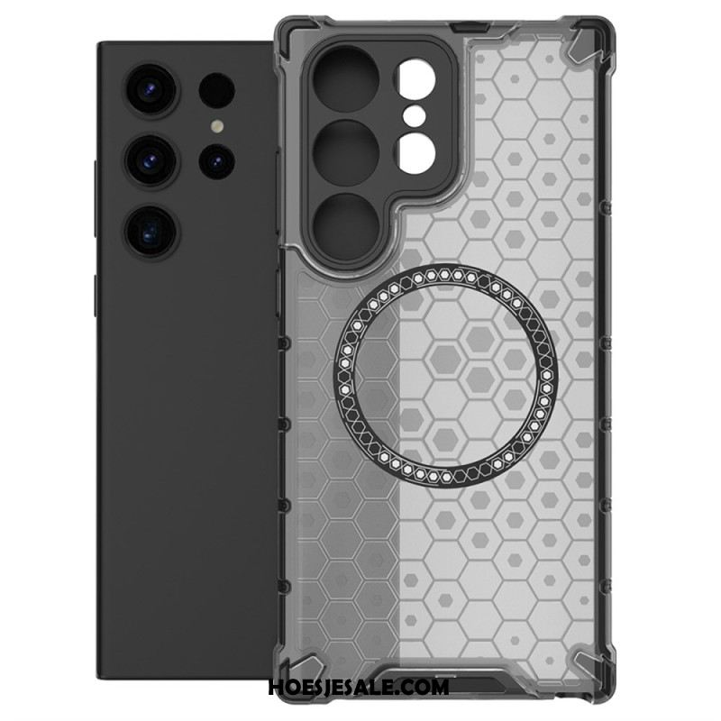 Hoesje Samsung Galaxy S25 Ultra 5g Magsafe-honingraatcompatibel