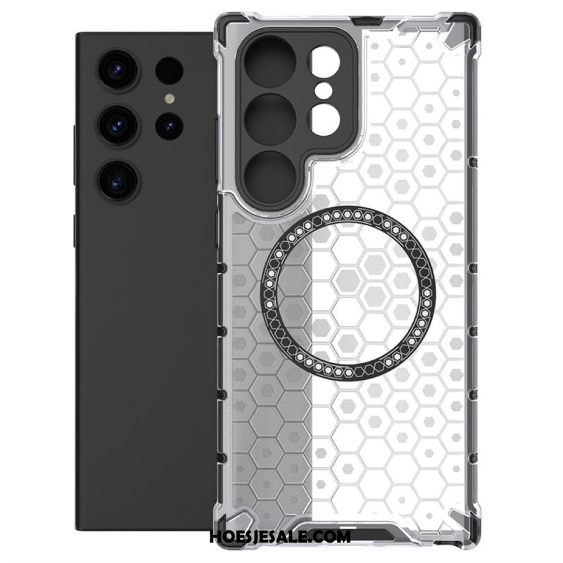 Hoesje Samsung Galaxy S25 Ultra 5g Magsafe-honingraatcompatibel