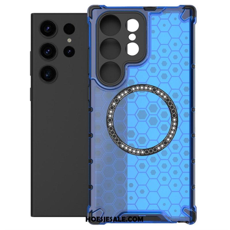 Hoesje Samsung Galaxy S25 Ultra 5g Magsafe-honingraatcompatibel