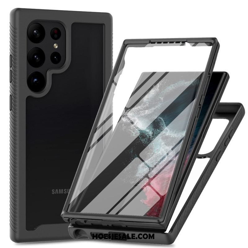 Hoesje Samsung Galaxy S25 Ultra 5g Met Schermbeschermer Bescherming Hoesje