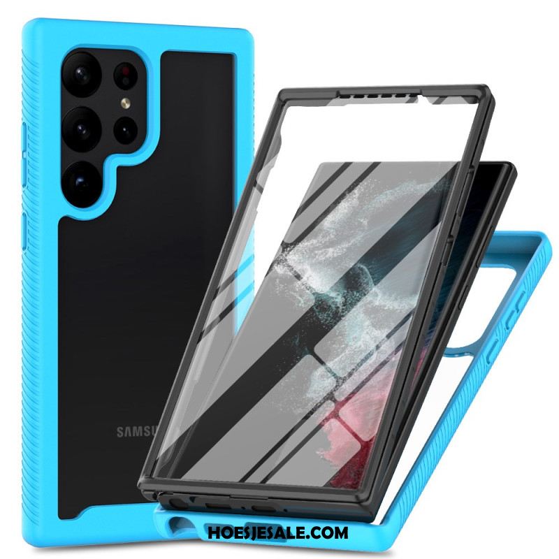 Hoesje Samsung Galaxy S25 Ultra 5g Met Schermbeschermer Bescherming Hoesje