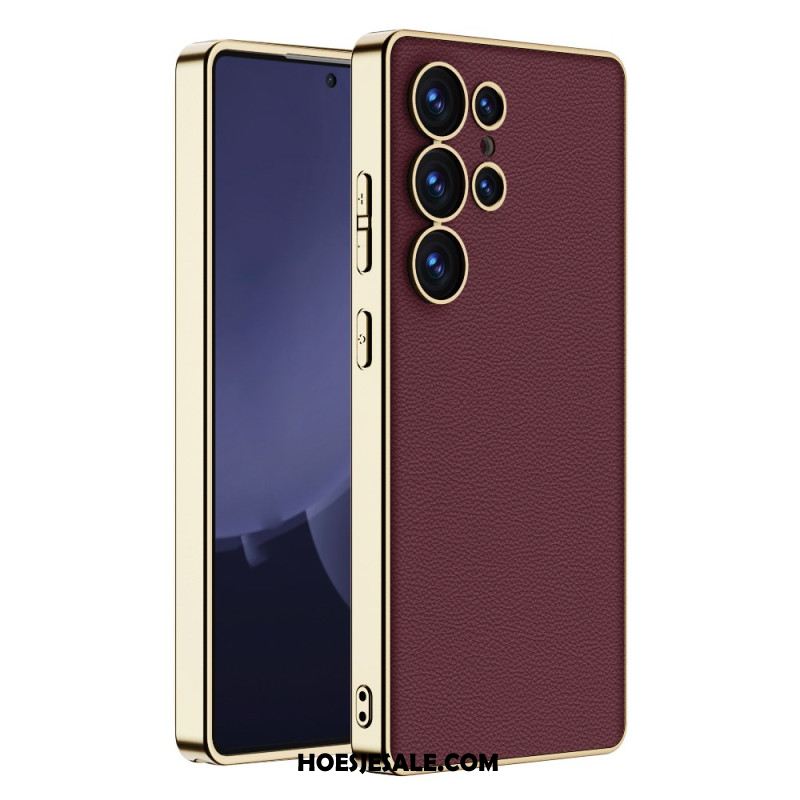 Hoesje Samsung Galaxy S25 Ultra 5g Serie Met Lederlook