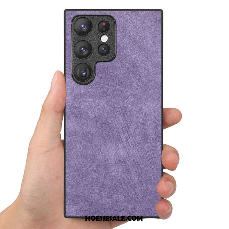 Hoesje Samsung Galaxy S25 Ultra 5g Suède-stijl