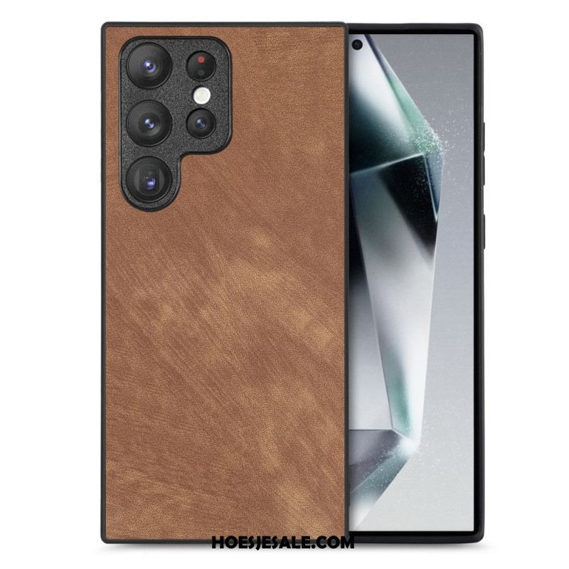 Hoesje Samsung Galaxy S25 Ultra 5g Suède-stijl