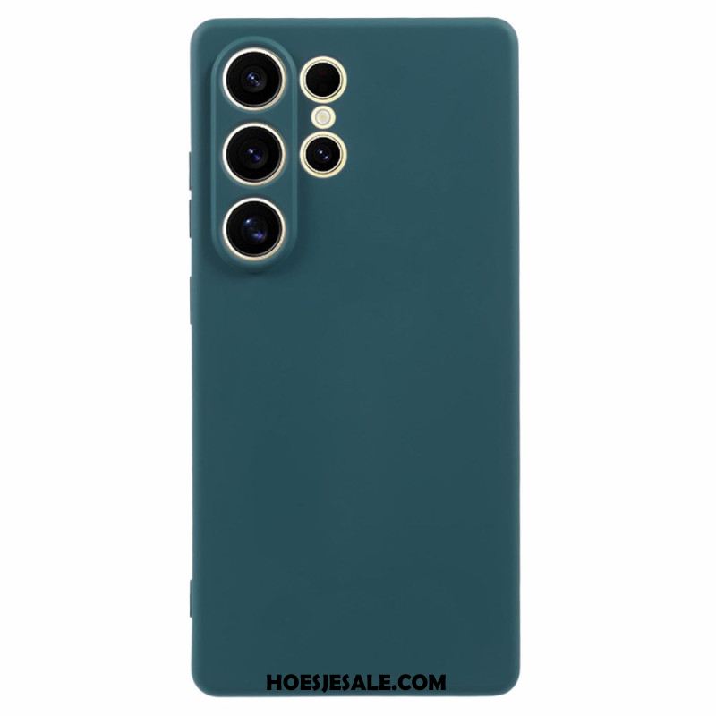 Hoesje Samsung Galaxy S25 Ultra 5g Zijdezacht Siliconen Bescherming Hoesje