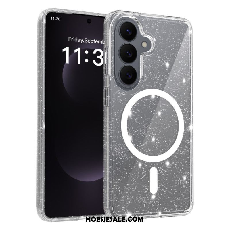 Hoesje Samsung Galaxy S26 Glitter Magnetische Portemonnee