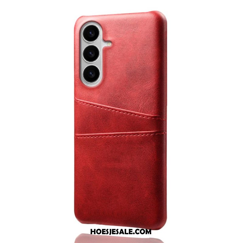 Hoesje Samsung Galaxy S26 Kaarthouder Met Lederlook Bescherming Hoesje