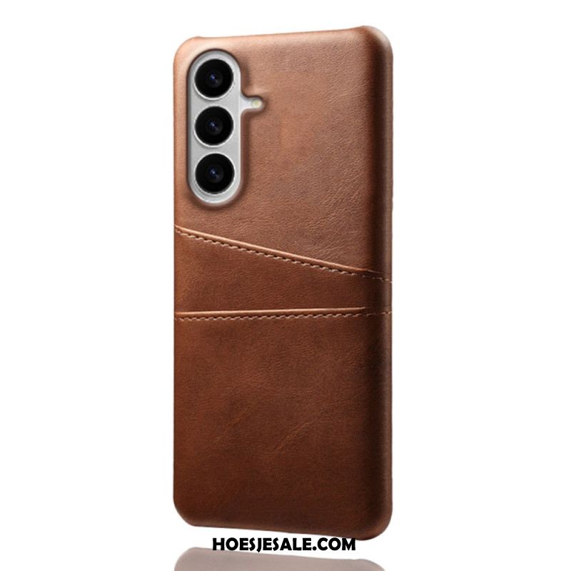 Hoesje Samsung Galaxy S26 Kaarthouder Met Lederlook Bescherming Hoesje