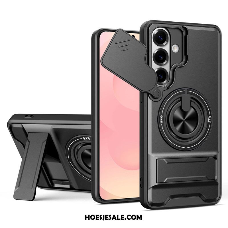 Hoesje Samsung Galaxy S26 Magnetische Opvouwbare Ringhouder En Camerabeschermer