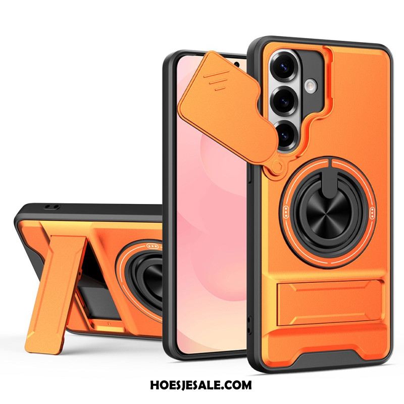 Hoesje Samsung Galaxy S26 Magnetische Opvouwbare Ringhouder En Camerabeschermer
