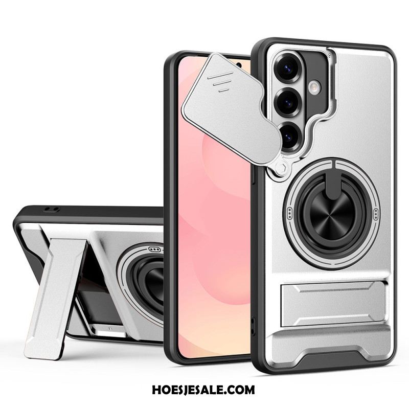 Hoesje Samsung Galaxy S26 Magnetische Opvouwbare Ringhouder En Camerabeschermer