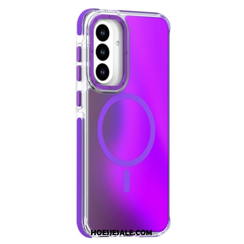 Hoesje Samsung Galaxy S26 Plus Fluorescerend Magnetisch Design Bescherming Hoesje