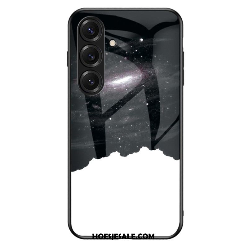 Hoesje Samsung Galaxy S26 Plus Gehard Glas Met Sterrenhemelmotief