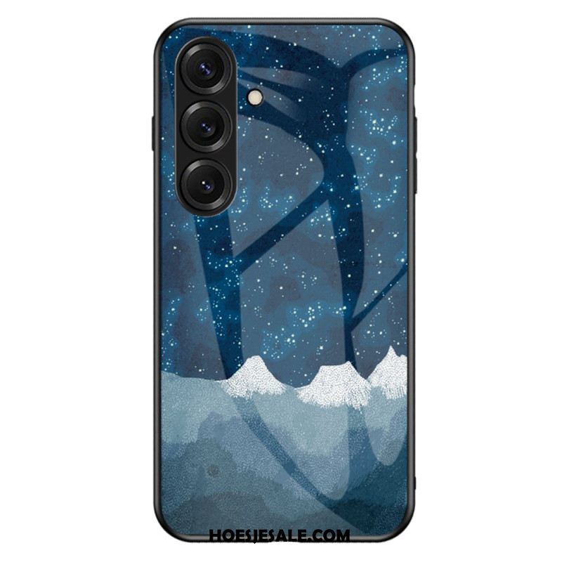 Hoesje Samsung Galaxy S26 Plus Gehard Glas Met Sterrenhemelmotief
