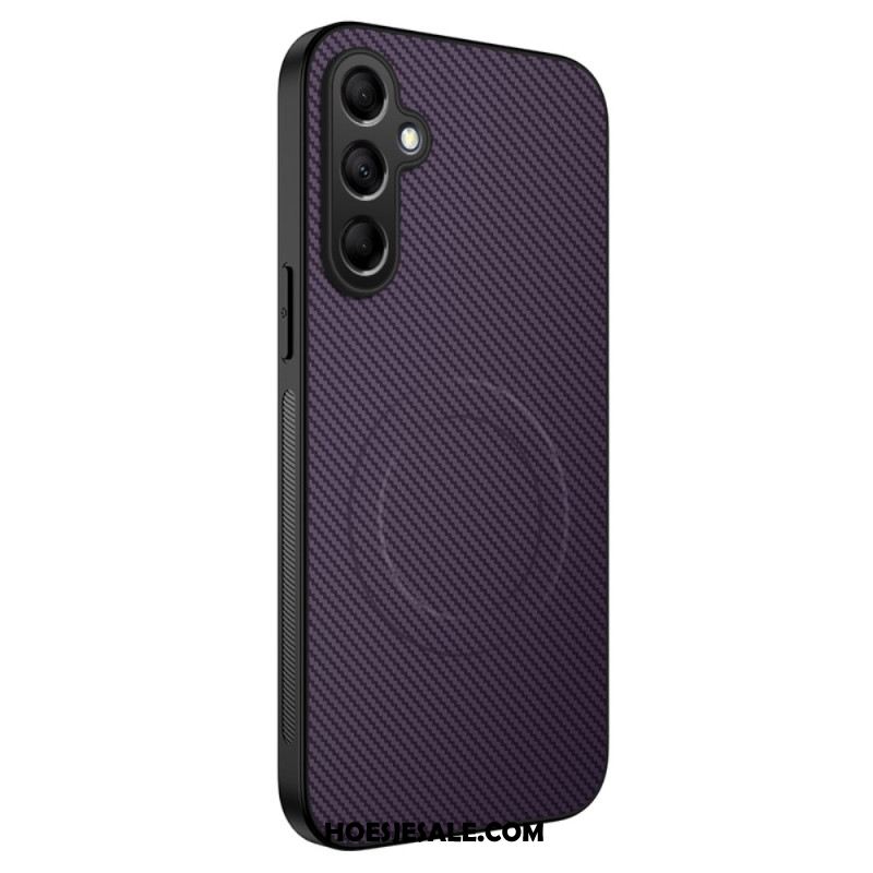Hoesje Samsung Galaxy S26 Plus Magnetische Koolstofvezeltextuur Bescherming Hoesje