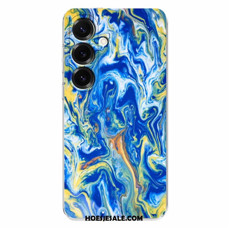 Hoesje Samsung Galaxy S26 Plus Marmer Bescherming Hoesje