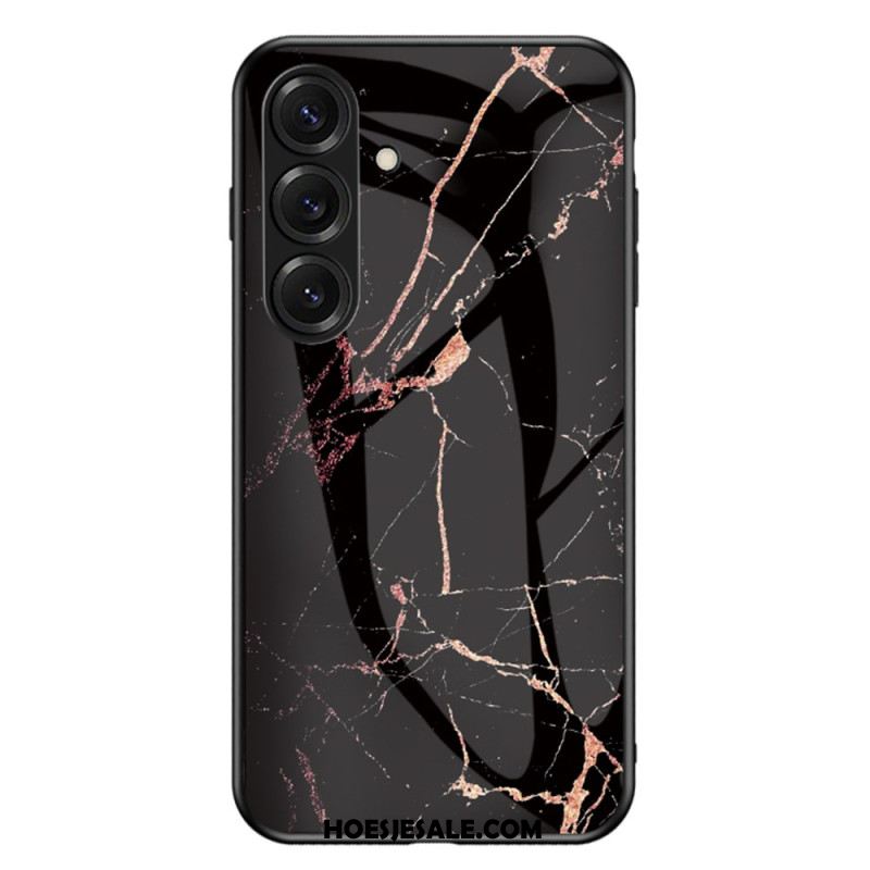 Hoesje Samsung Galaxy S26 Plus Marmeren Gehard Glas