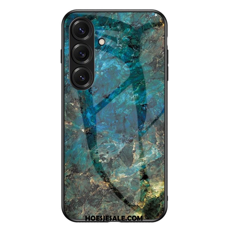 Hoesje Samsung Galaxy S26 Plus Marmeren Gehard Glas