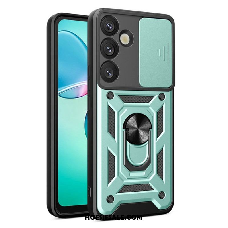 Hoesje Samsung Galaxy S26 Plus Schuifbare Cameraklep En Geïntegreerde Standaard