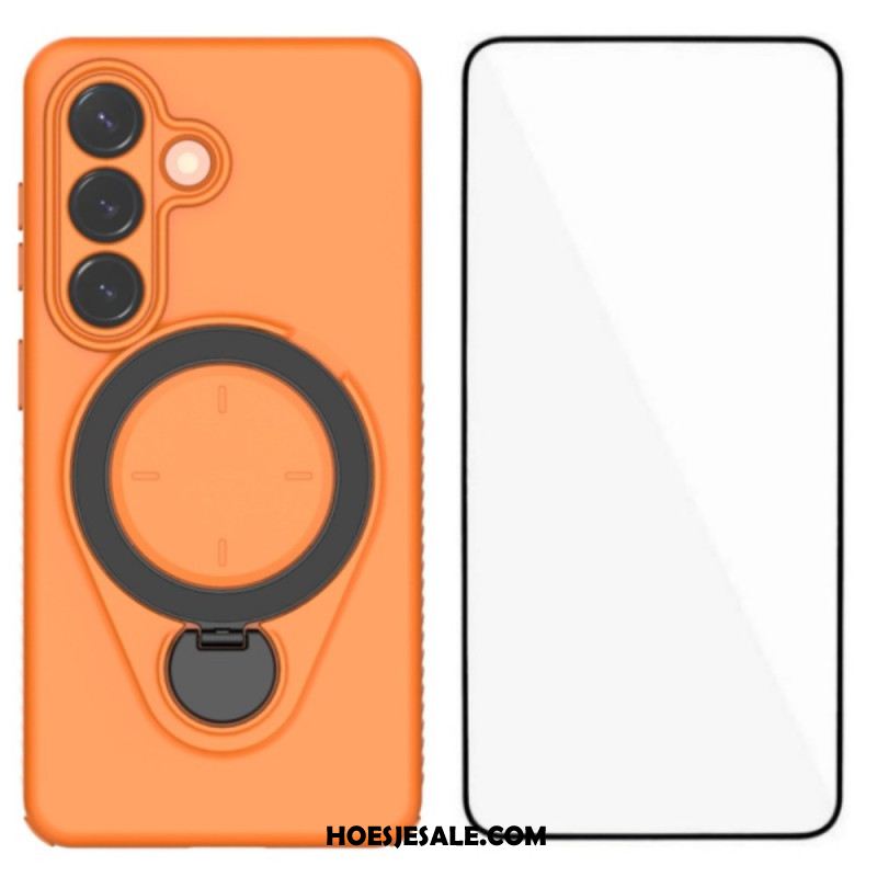 Hoesje Samsung Galaxy S26 Robuust Met Gehard Glazen Schermbeschermer