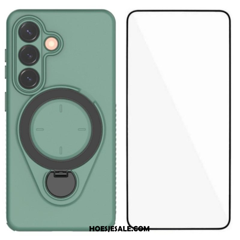 Hoesje Samsung Galaxy S26 Robuust Met Gehard Glazen Schermbeschermer