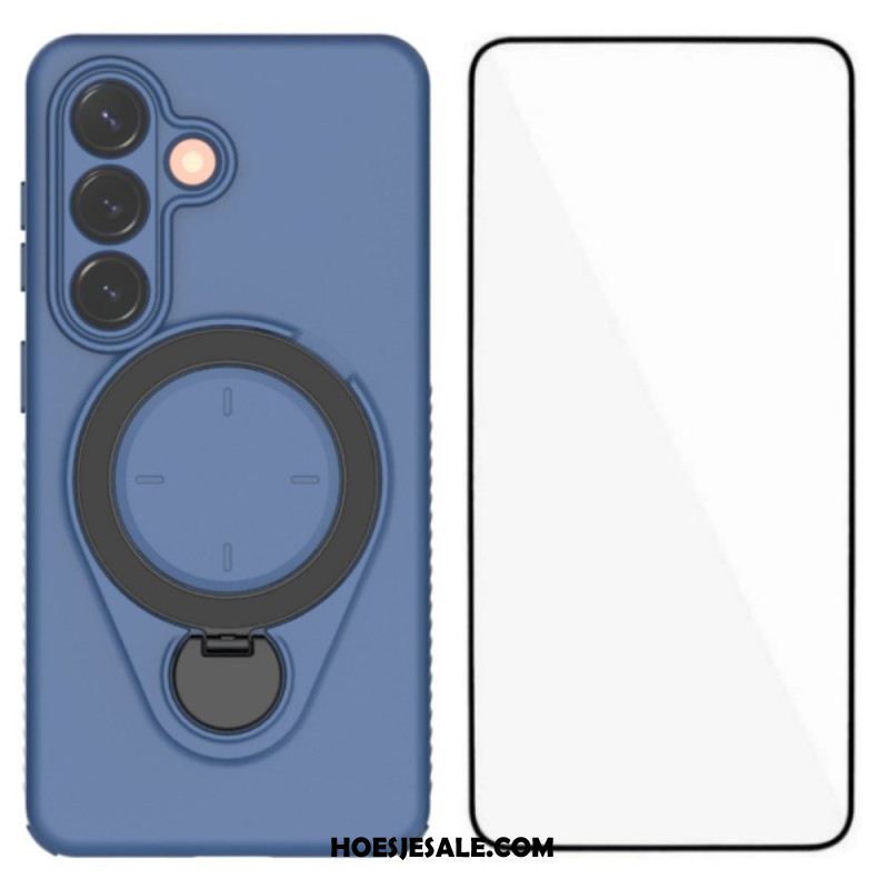 Hoesje Samsung Galaxy S26 Robuust Met Gehard Glazen Schermbeschermer