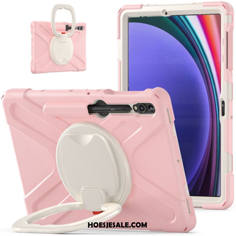Hoesje Samsung Galaxy Tab S10 Plus Multifunctionele Draaibare Standaard En Handgreep