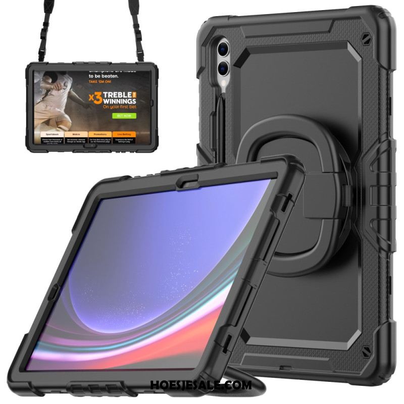 Hoesje Samsung Galaxy Tab S10 Ultra Premium Bescherming Met Schouderband Bescherming Hoesje