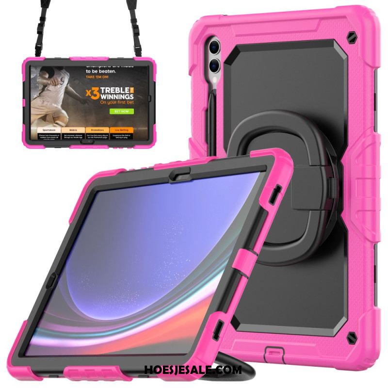 Hoesje Samsung Galaxy Tab S10 Ultra Premium Bescherming Met Schouderband Bescherming Hoesje