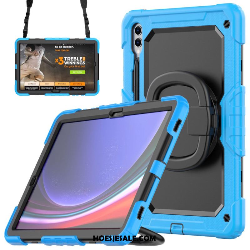 Hoesje Samsung Galaxy Tab S10 Ultra Premium Bescherming Met Schouderband Bescherming Hoesje