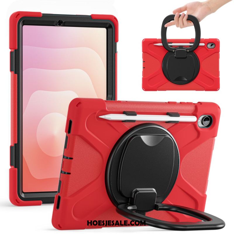 Hoesje Samsung Galaxy Tab S11 Drievoudige Bescherming Met Ringhouder Bescherming Hoesje