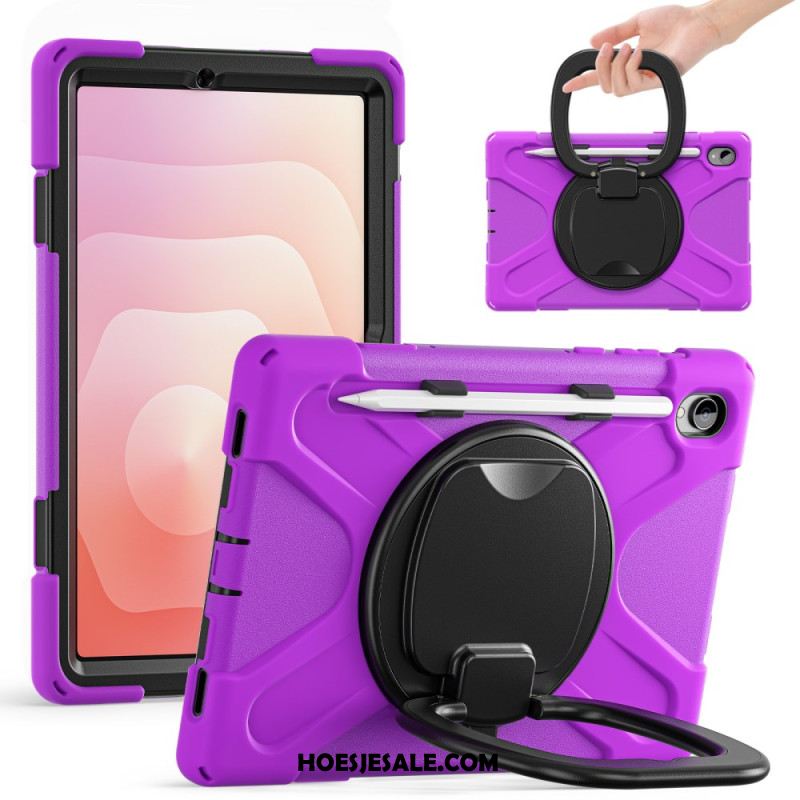 Hoesje Samsung Galaxy Tab S11 Drievoudige Bescherming Met Ringhouder Bescherming Hoesje