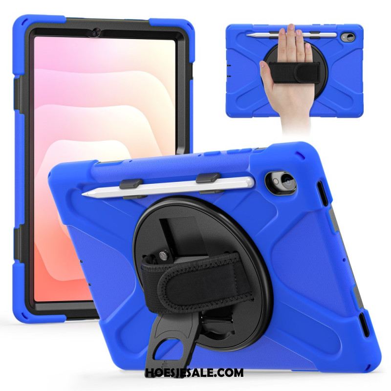 Hoesje Samsung Galaxy Tab S11 Ultra Duurzaam Met Stylushouder En Schouderriem Band