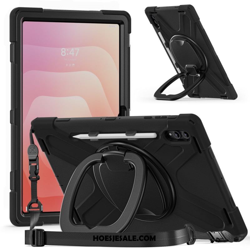 Hoesje Samsung Galaxy Tab S11 Ultra Robuust Met Schouderriem
