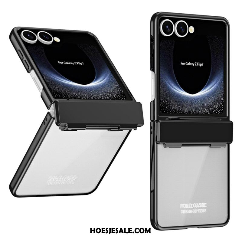 Hoesje Samsung Galaxy Z Flip 7 Anti-vingerafdruk Metallic Design Bescherming Hoesje