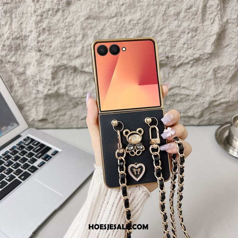 Hoesje Samsung Galaxy Z Flip 7 Bedel En Riem