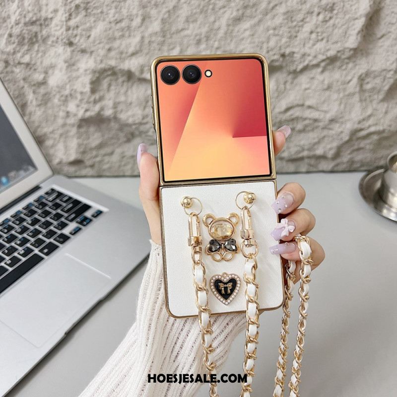 Hoesje Samsung Galaxy Z Flip 7 Bedel En Riem