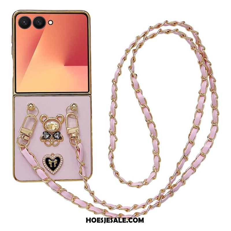 Hoesje Samsung Galaxy Z Flip 7 Bedel En Riem