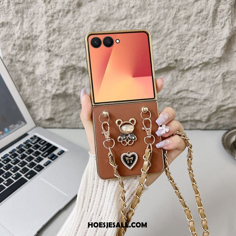 Hoesje Samsung Galaxy Z Flip 7 Bedel En Riem