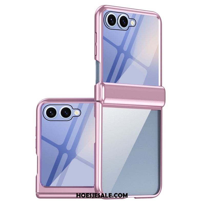 Hoesje Samsung Galaxy Z Flip 7 Bescherming Voor Scharnieren Met Metaaleffect