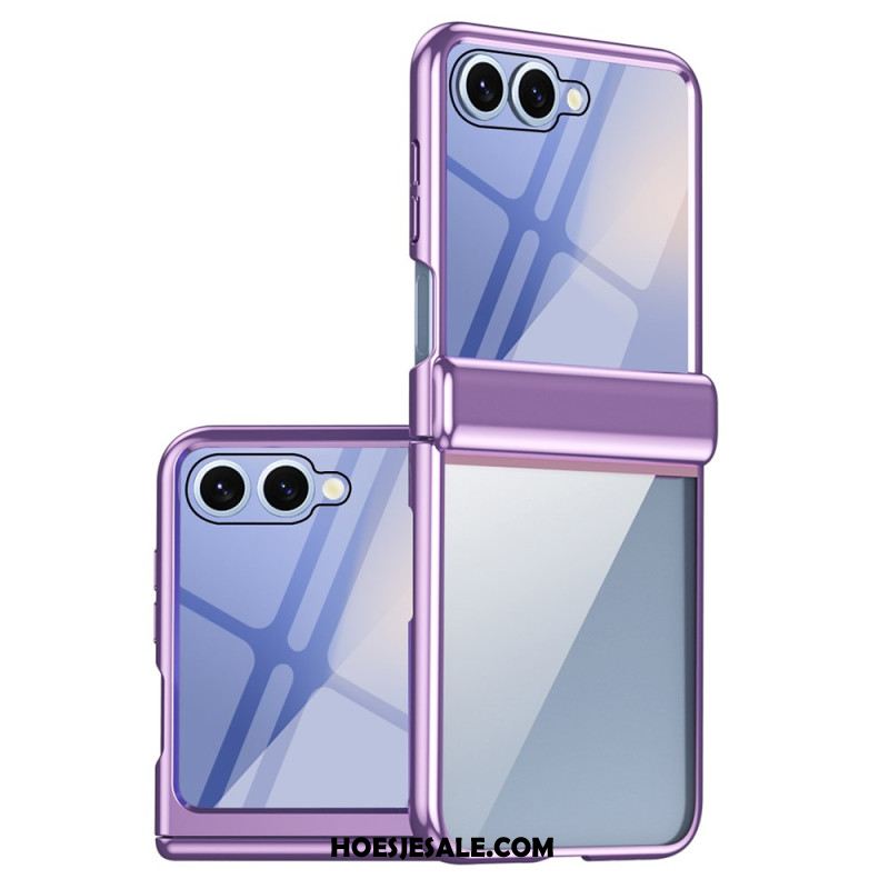 Hoesje Samsung Galaxy Z Flip 7 Bescherming Voor Scharnieren Met Metaaleffect