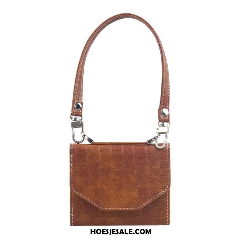 Hoesje Samsung Galaxy Z Flip 7 Fe Bamboe Textuur