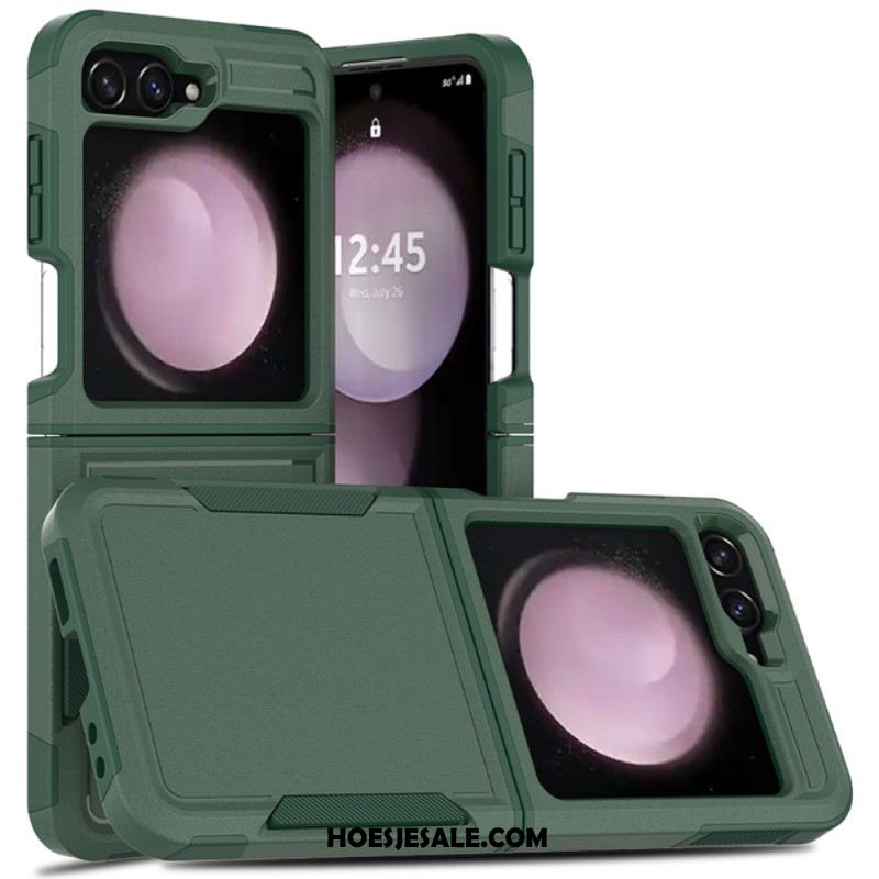 Hoesje Samsung Galaxy Z Flip 7 Fe Effen Versterkt